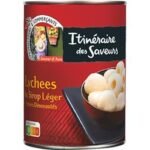 LYCHEES AU SIROP LEGER 250G