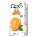 CERÉS: PUR JUS FRUITRÉ A L'ORANGE 1L