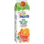 PAQUITO:  JUS DE FRUIT MULTIVITAMINE AU TROIS AGRUMES 1L